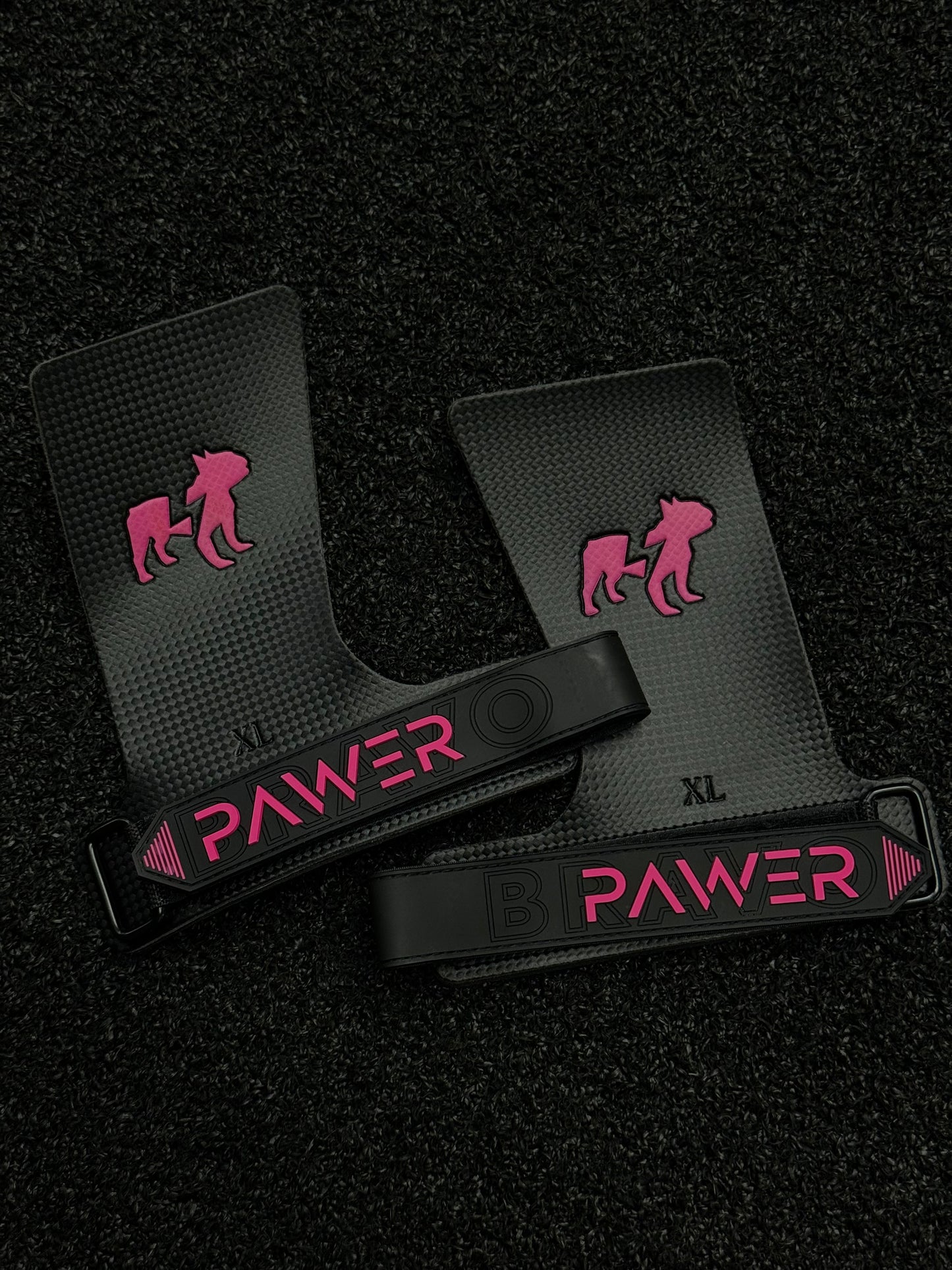 BRAVO GRIPS NO HOLES - BLACK & PINK